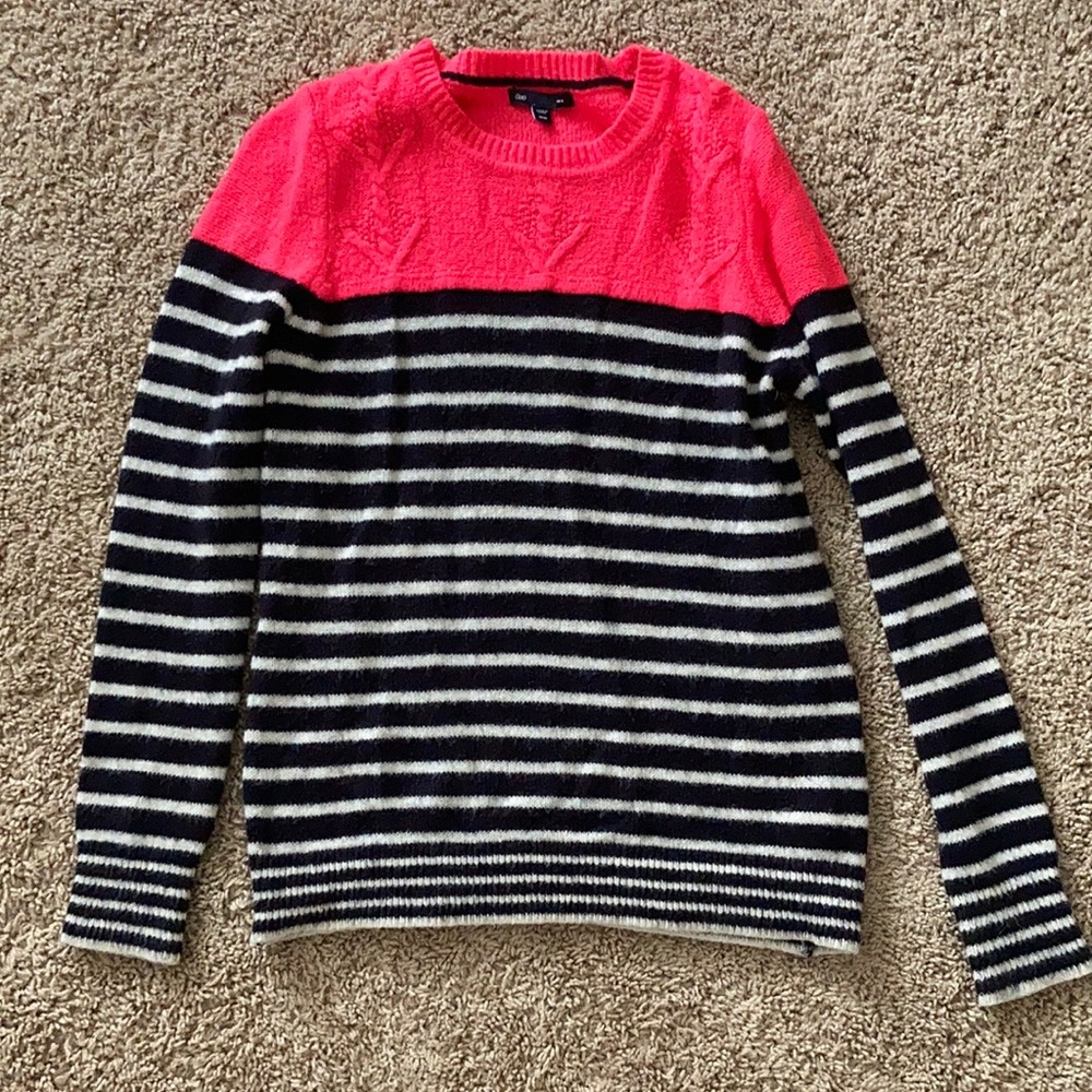 GAP Color Block Sweater